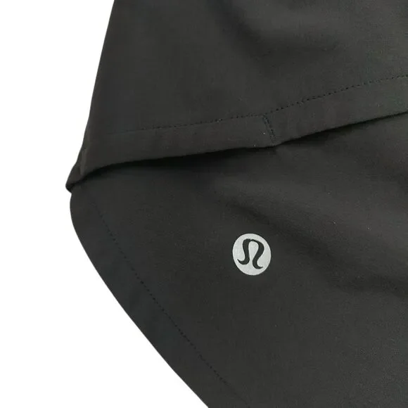 lululemon Hotty Shorts Womens 4 Black Lined Lightweight Athleisure Running Gym - Picture 6 of 9